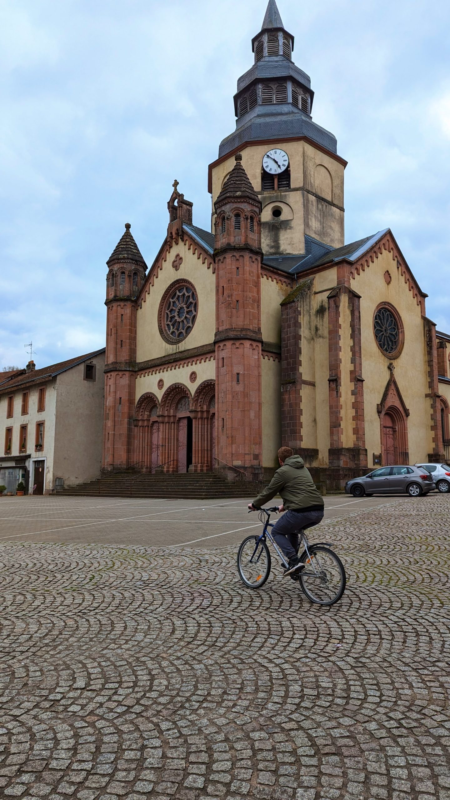 Voie verte à vélo à Senones.