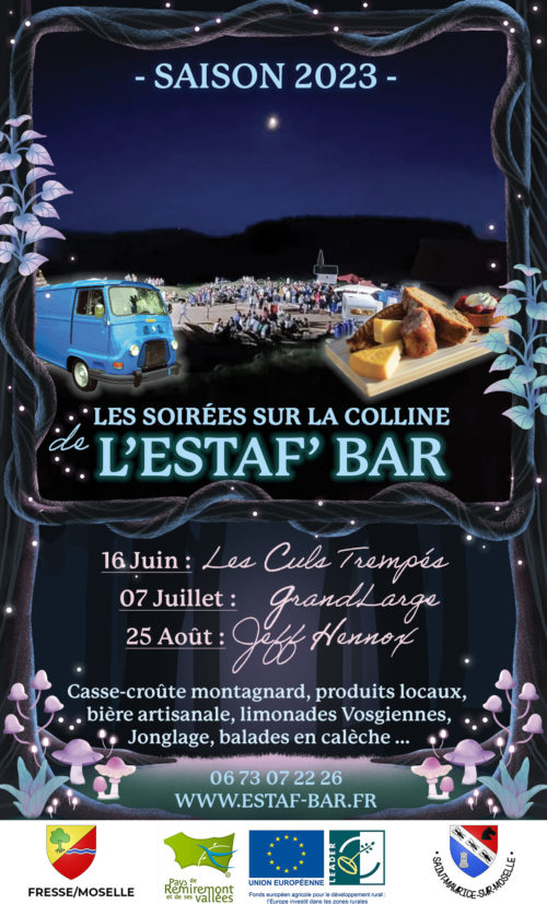 Les soirées sur La Colline de L’Estaf’ Bar, 3eme édition 2023, Ve. 29 Septembre, Jeff Hennox en concert