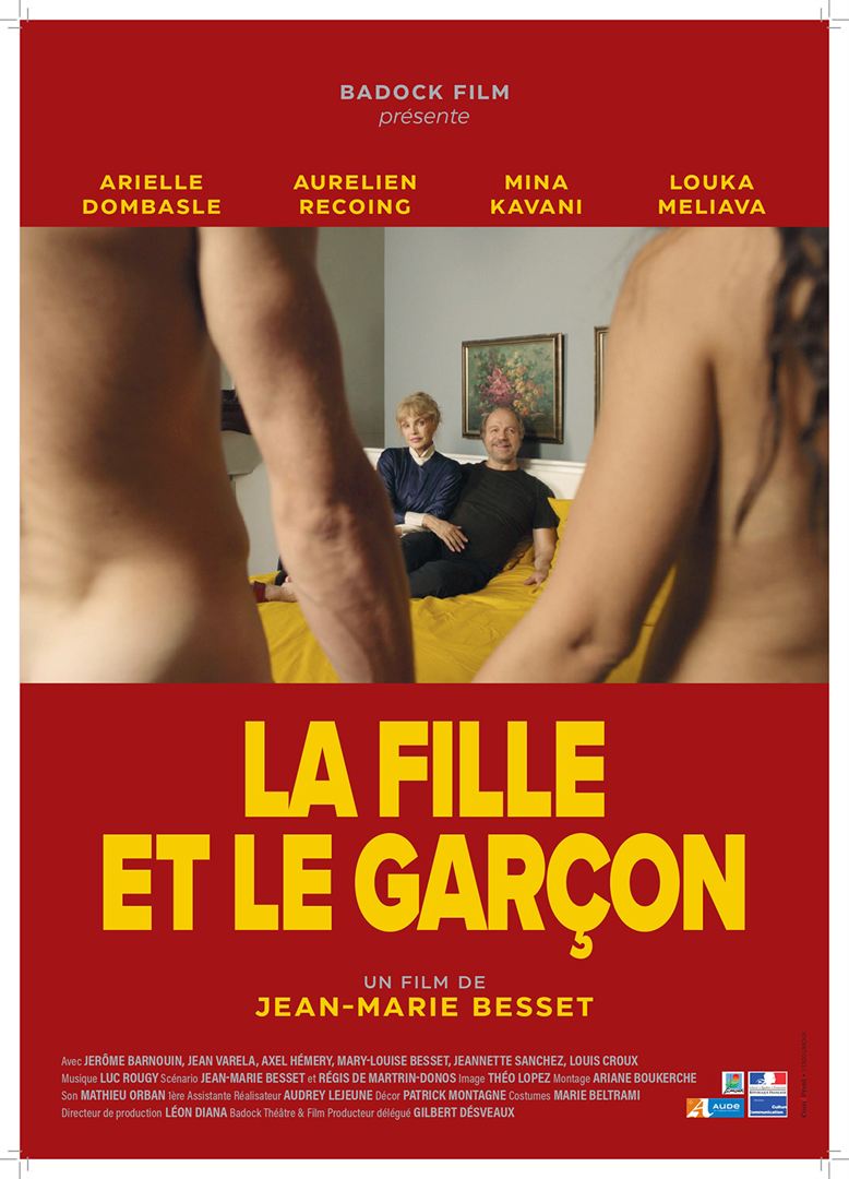 Affiche du film La fille et le garçon.