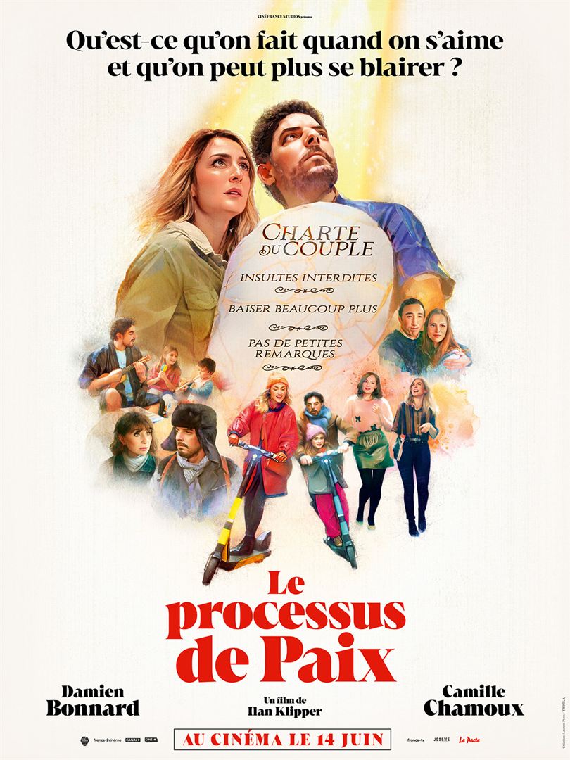 Affiche du film Le processus de paix.