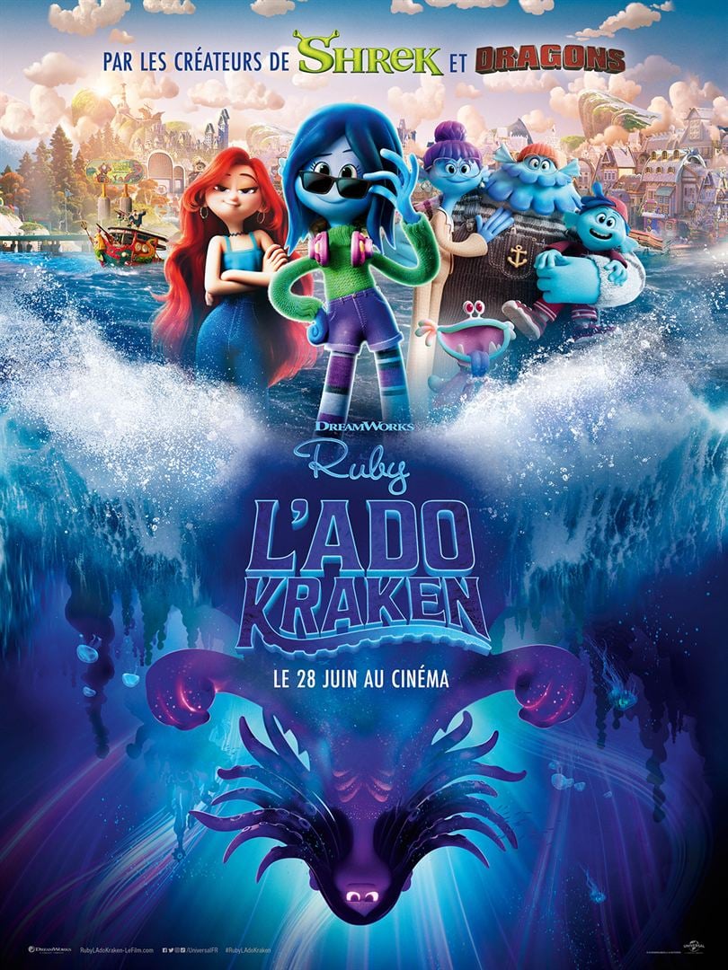 Affiche du film Ruby, l'ado Kraken.