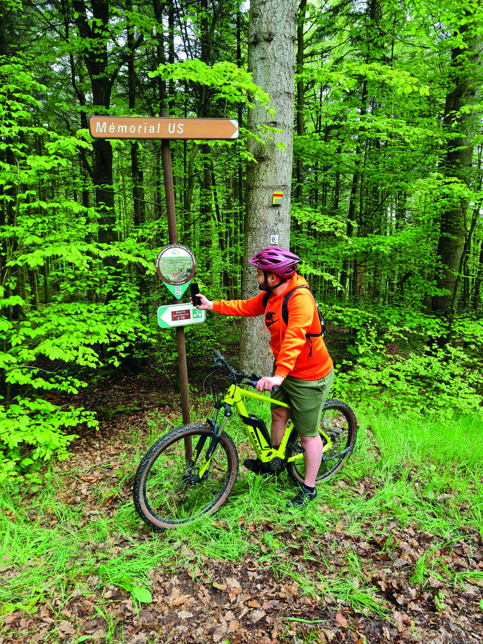 Randonnée VTT dans les Vallons des Vosges.