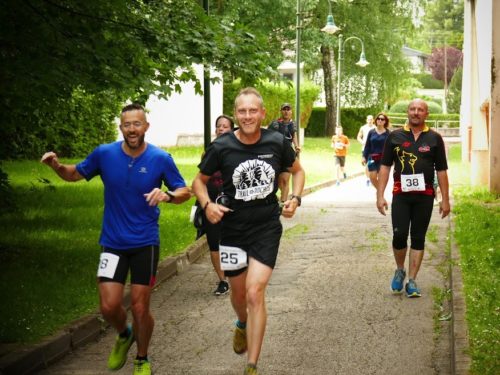Des coureurs sur la boucle lors de l'édition 2019 des Foulées Familiales