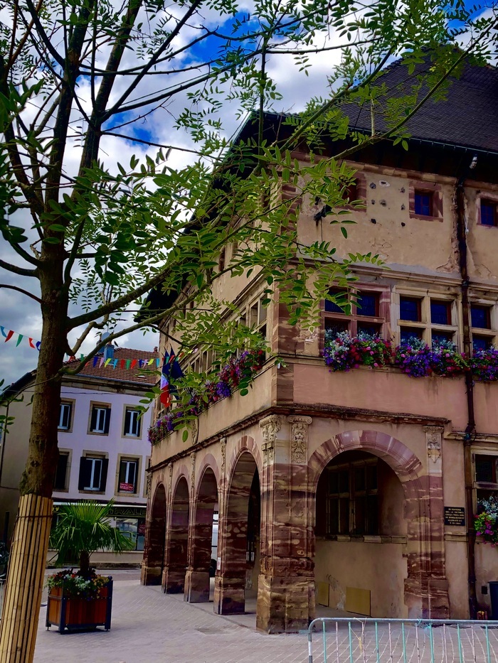 L'Hôtel de ville de Rambervillers.