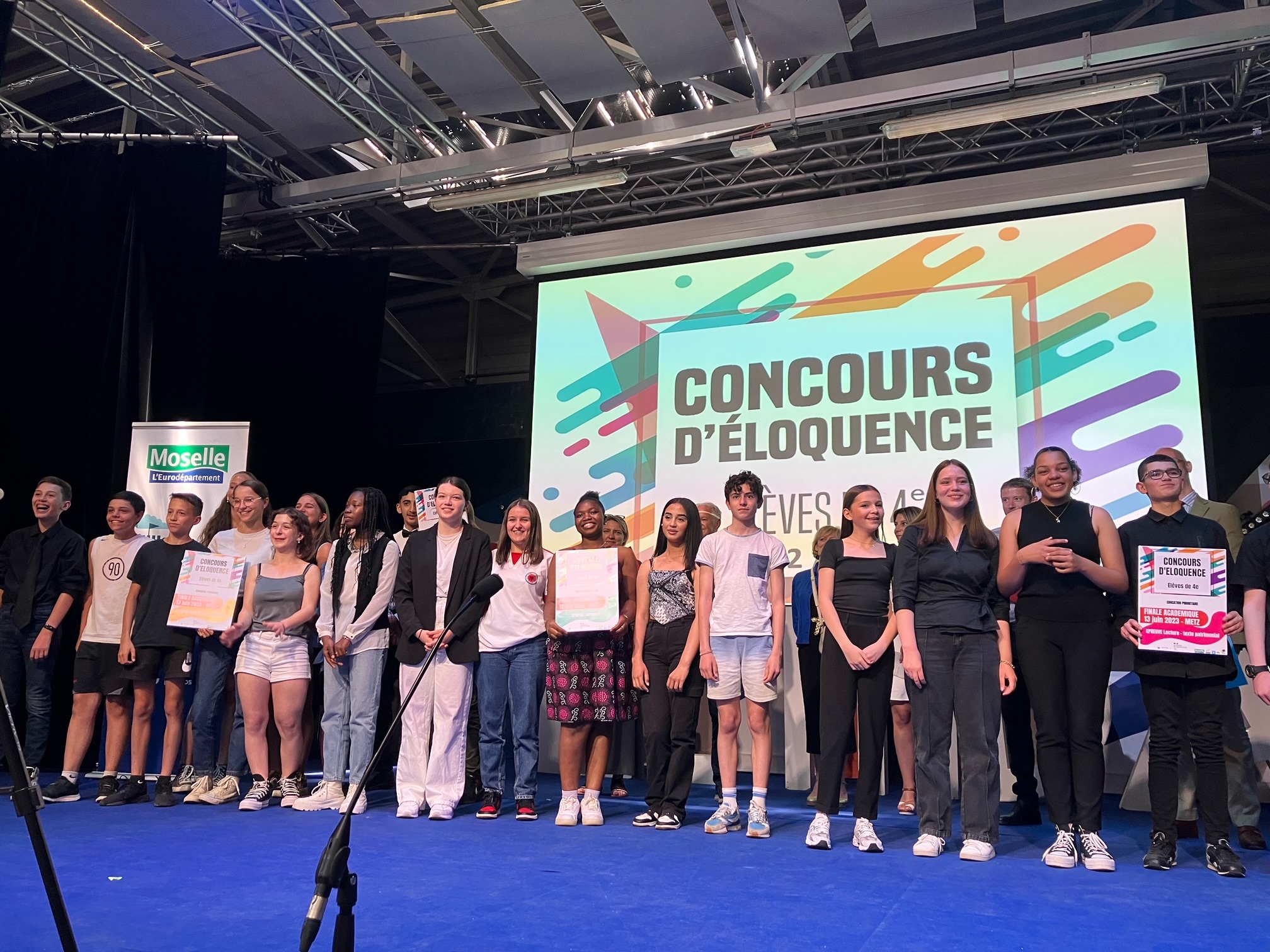 Concours d'éloquence le Collège Vautrin Lud de SaintDiédesVosges