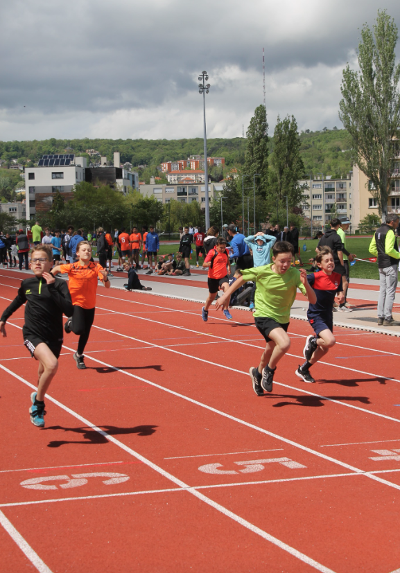 L'athlétisme aux Jeux de l'UNSS.