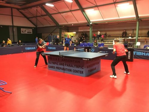 Les joueuses de l'ASRTT lors d'un match régulier au cours de la saison.