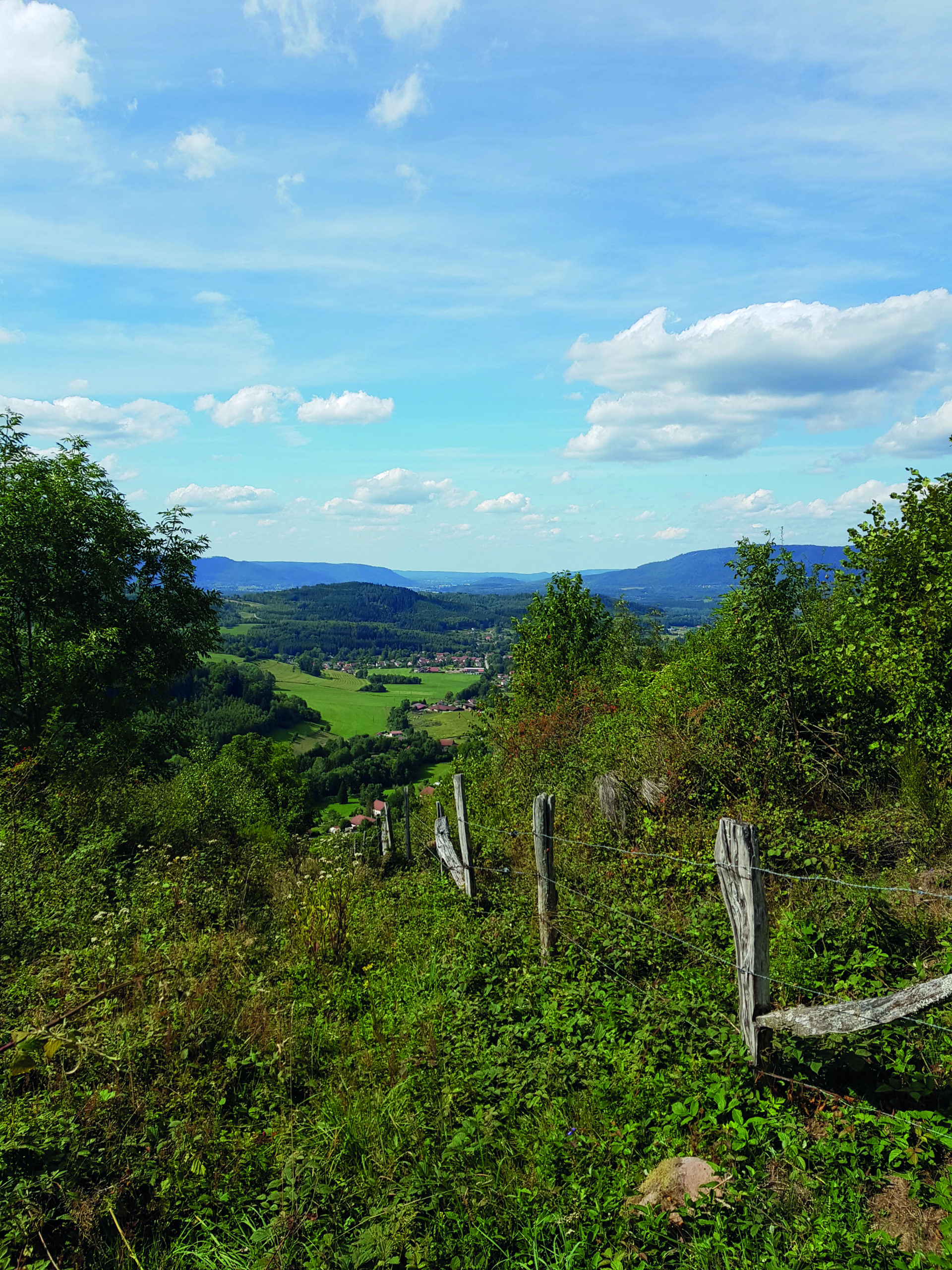 Balade-poussette à Ban-de-Laveline.