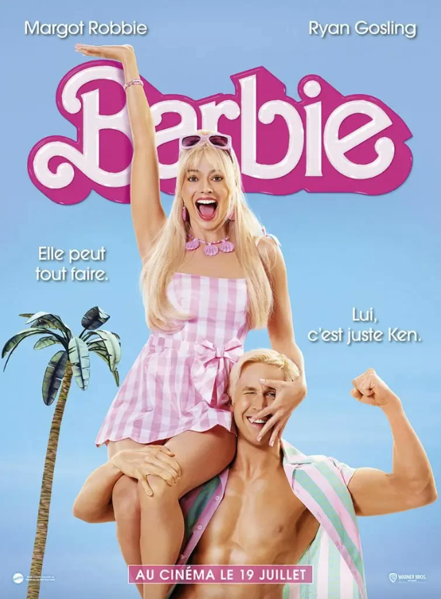 Affiche du film Barbie.