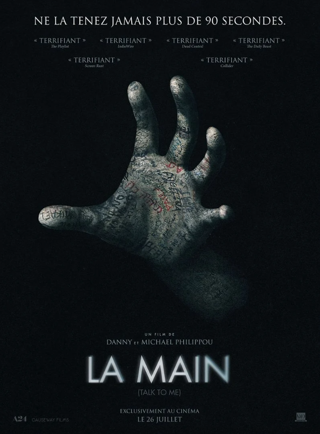 Affiche du film La main.