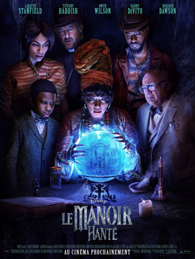 Affiche du film Le manoir hanté.