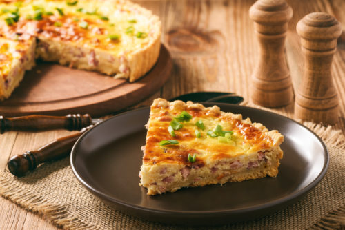 Recette : Quiche Lorraine à la poitrine fumée