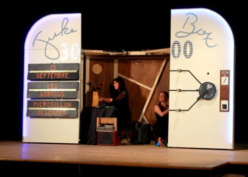 Thermalire : Un Juke-box en 3D et qui prend vie avec la Compagnie Encore à Vittel