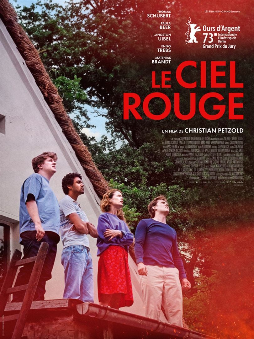 Affiche du film Le ciel rouge.