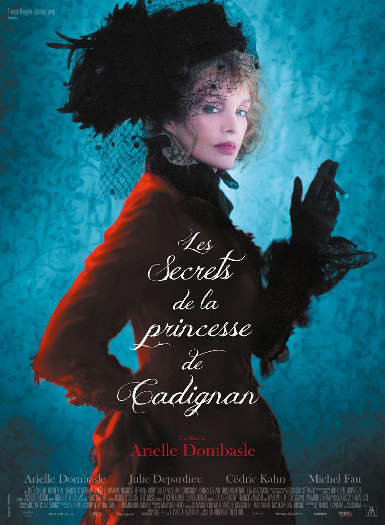 Affiche du film Les secrets de la Princesse de Cadignan.