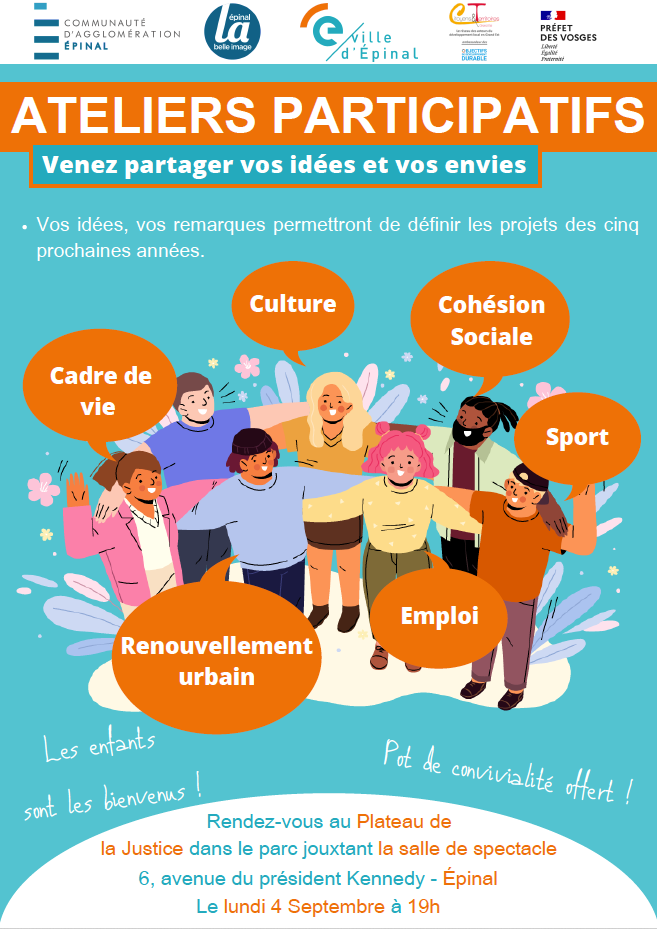 Concertation citoyenne à Épinal.