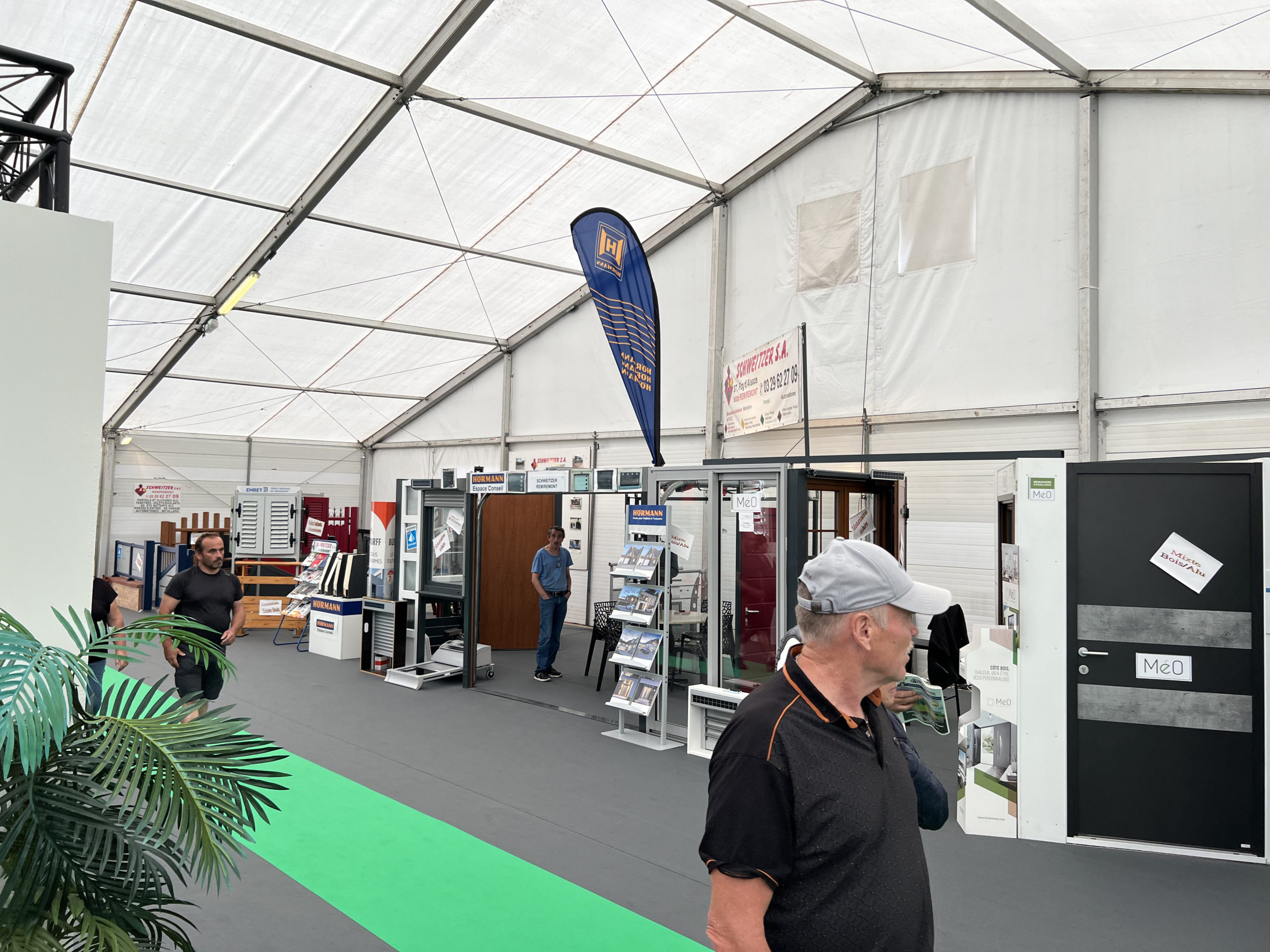 Salon Habitat et Bois 2023, au Centre des Congrès d'Épinal.