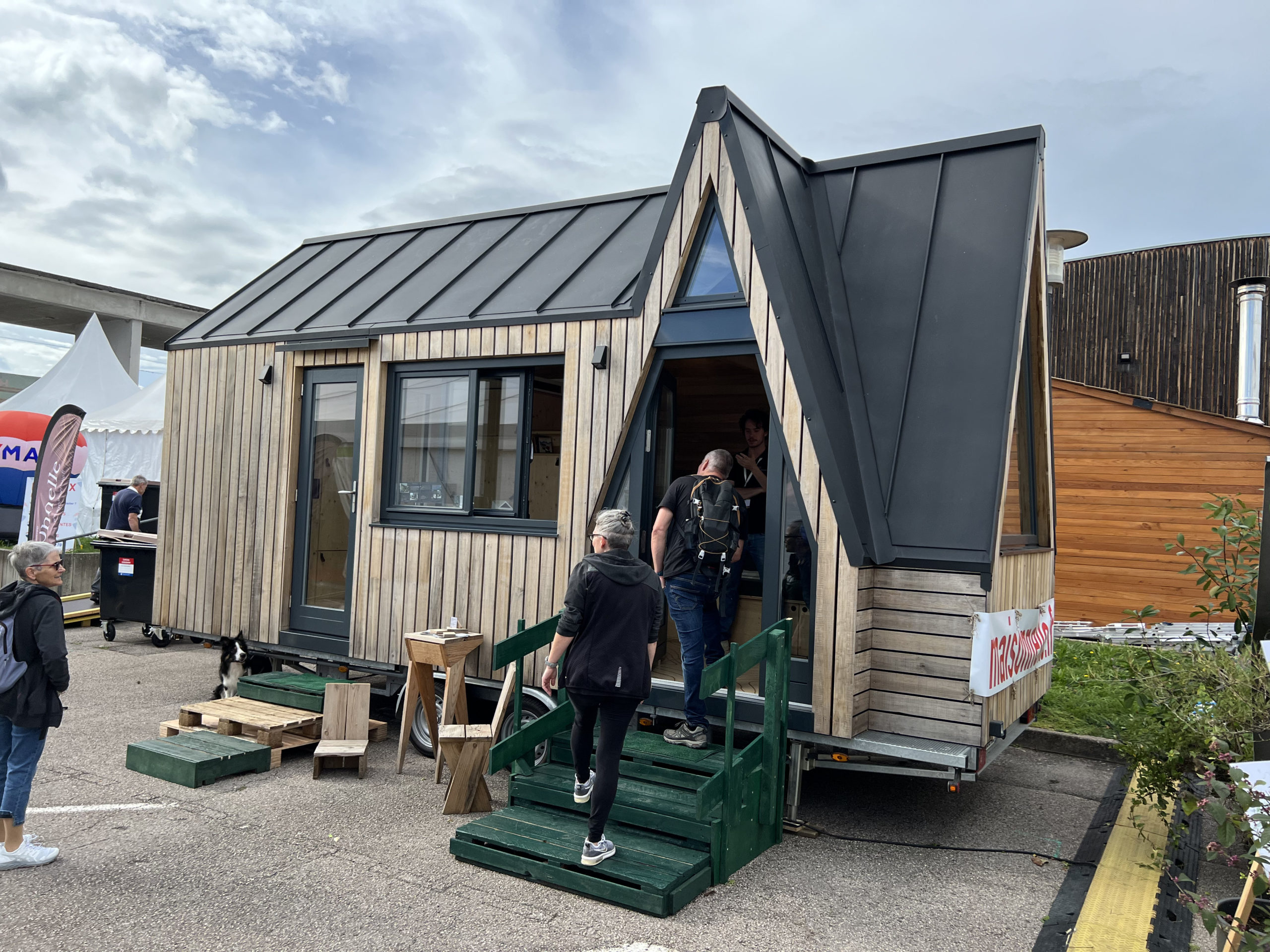 Salon Habitat et Bois 2023, au Centre des Congrès d'Épinal.