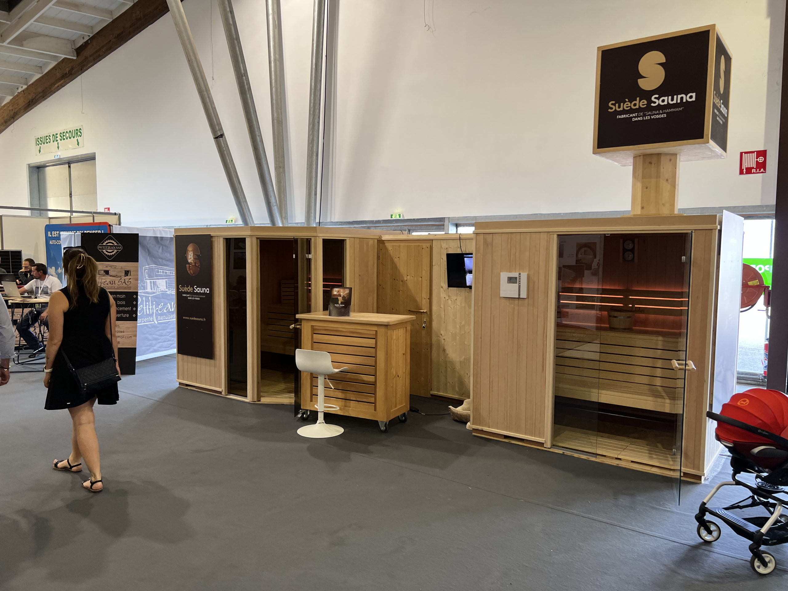 Salon Habitat et Bois 2023, au Centre des Congrès d'Épinal.