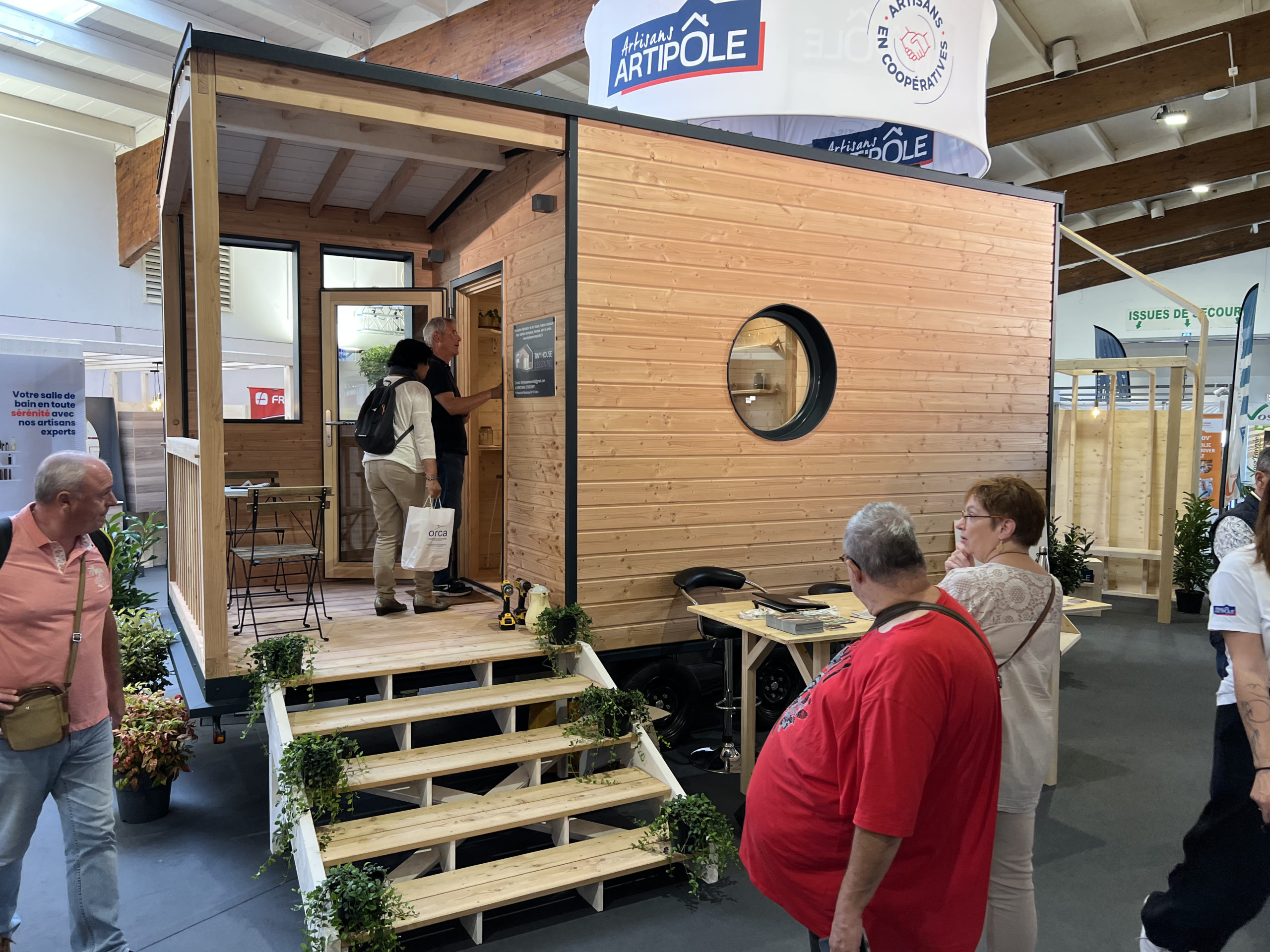 Salon Habitat et Bois 2023, au Centre des Congrès d'Épinal.