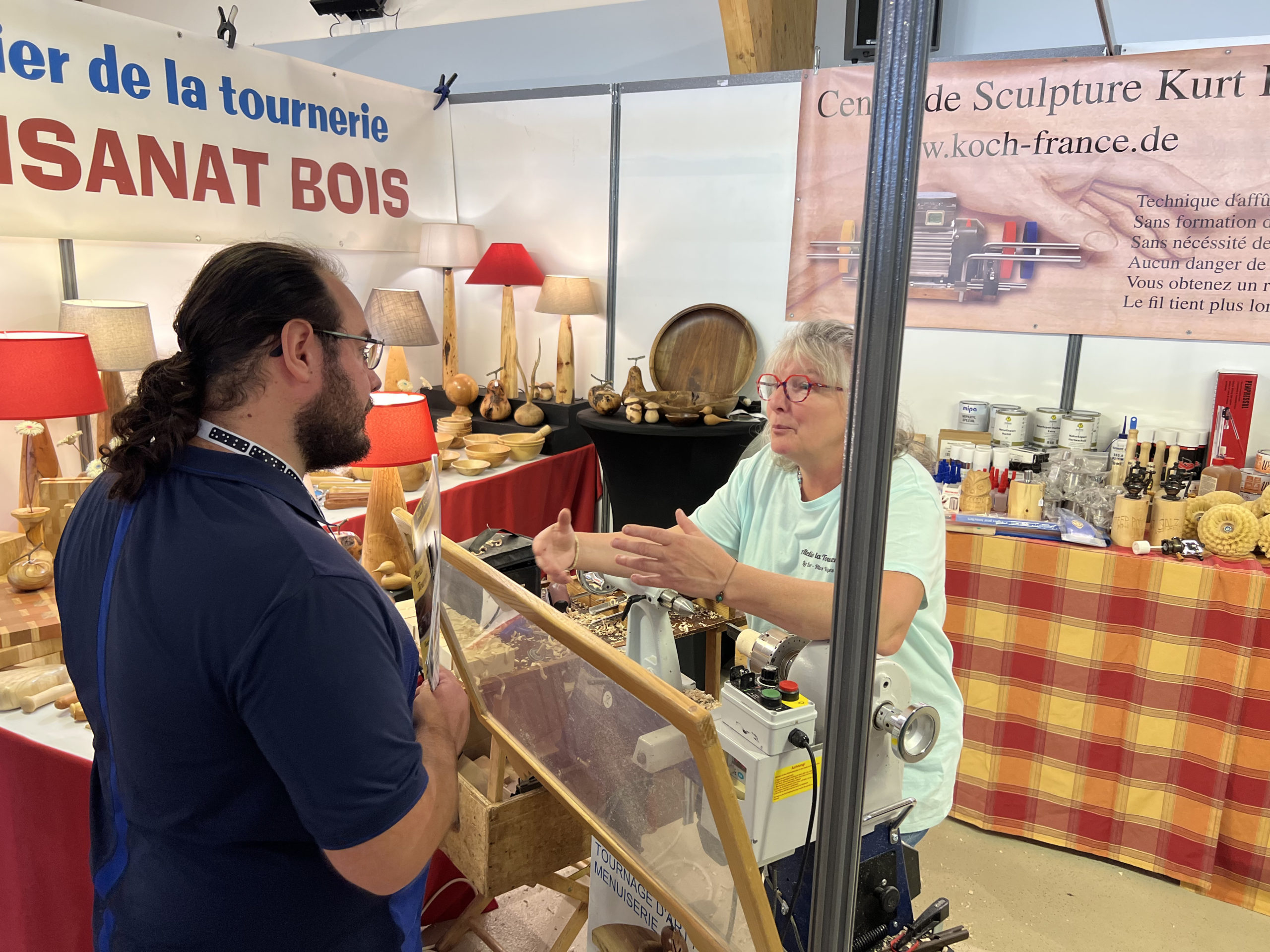 Salon Habitat et Bois 2023, au Centre des Congrès d'Épinal.