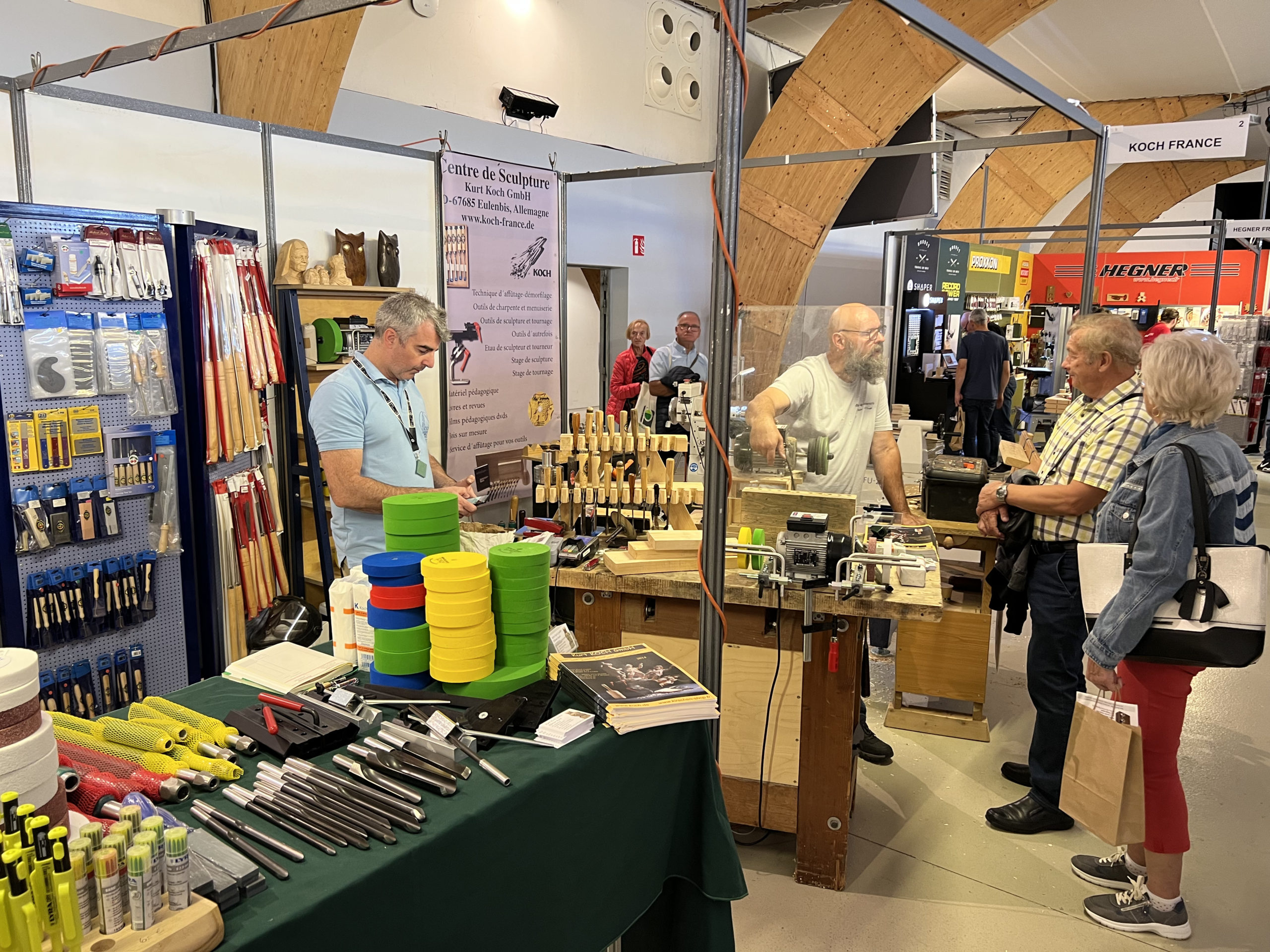 Salon Habitat et Bois 2023, au Centre des Congrès d'Épinal.