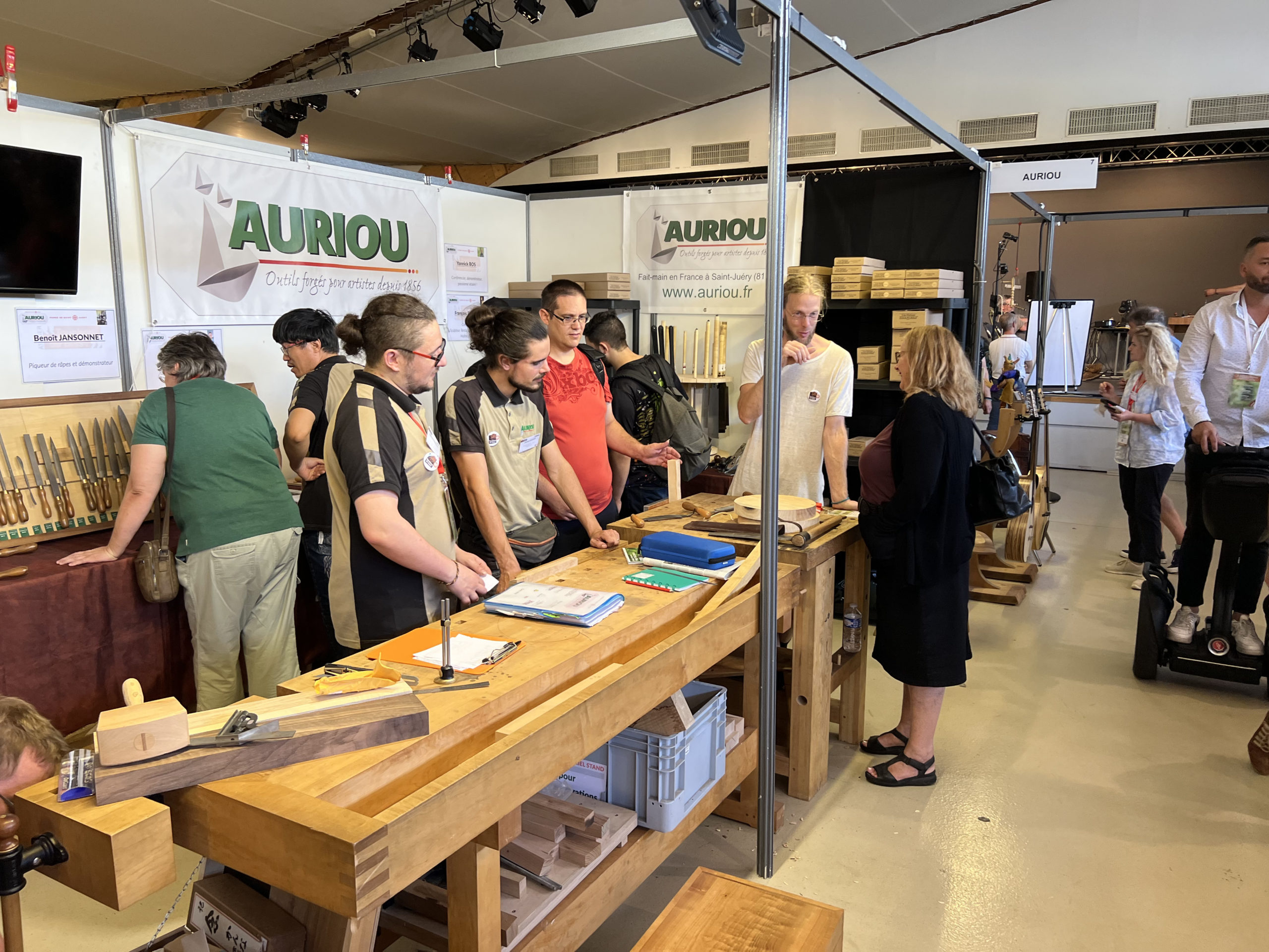 Salon Habitat et Bois 2023, au Centre des Congrès d'Épinal.