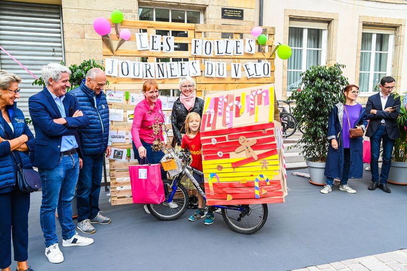 Lauréat du concours 2022 des Folles Journées du Vélo.