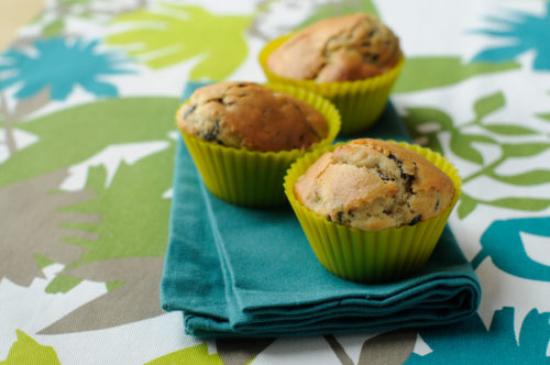 Recette : Muffins aux bananes et pépites de chocolat