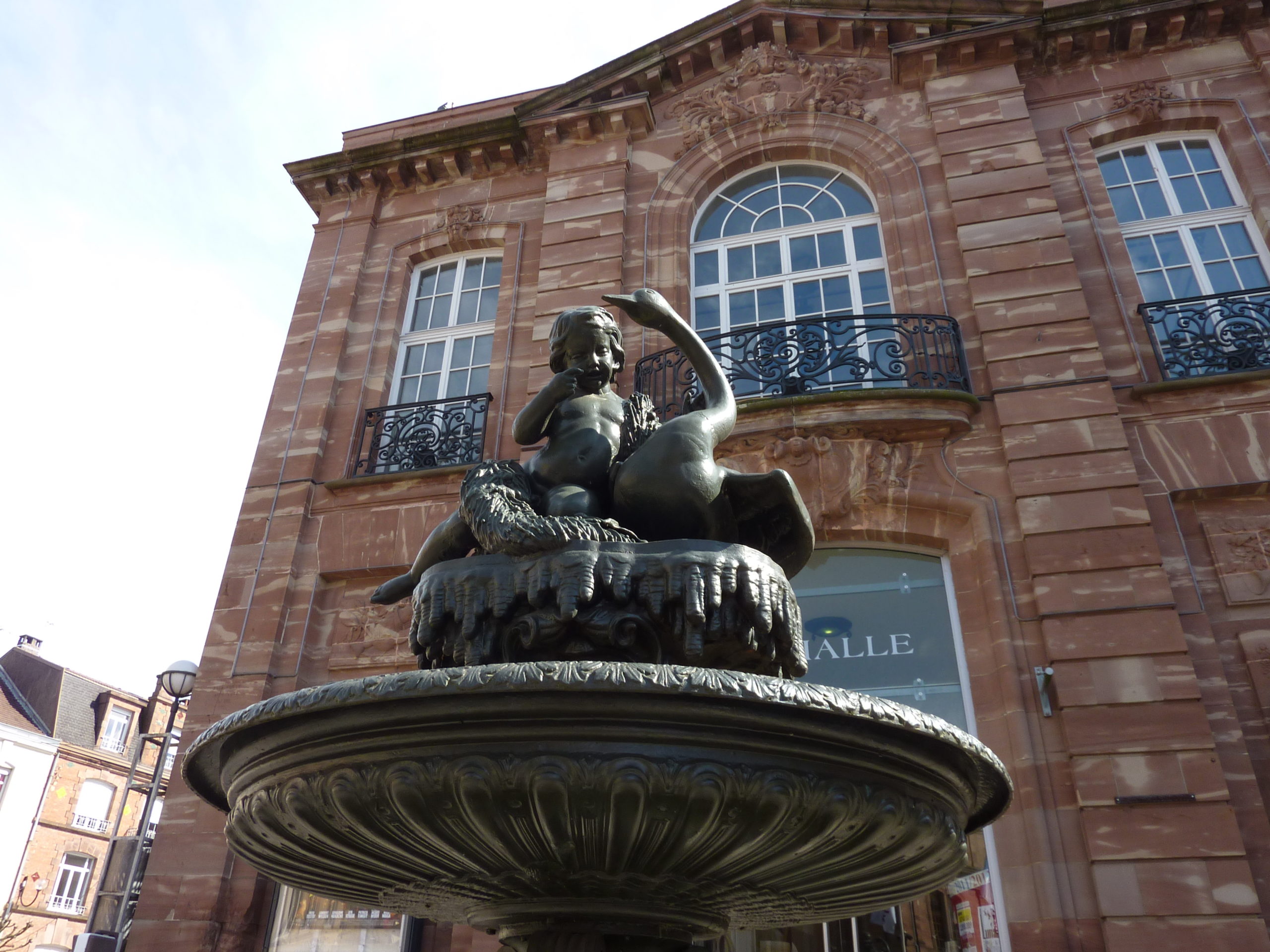 Les Fontaines et la Halle aux Blés. 