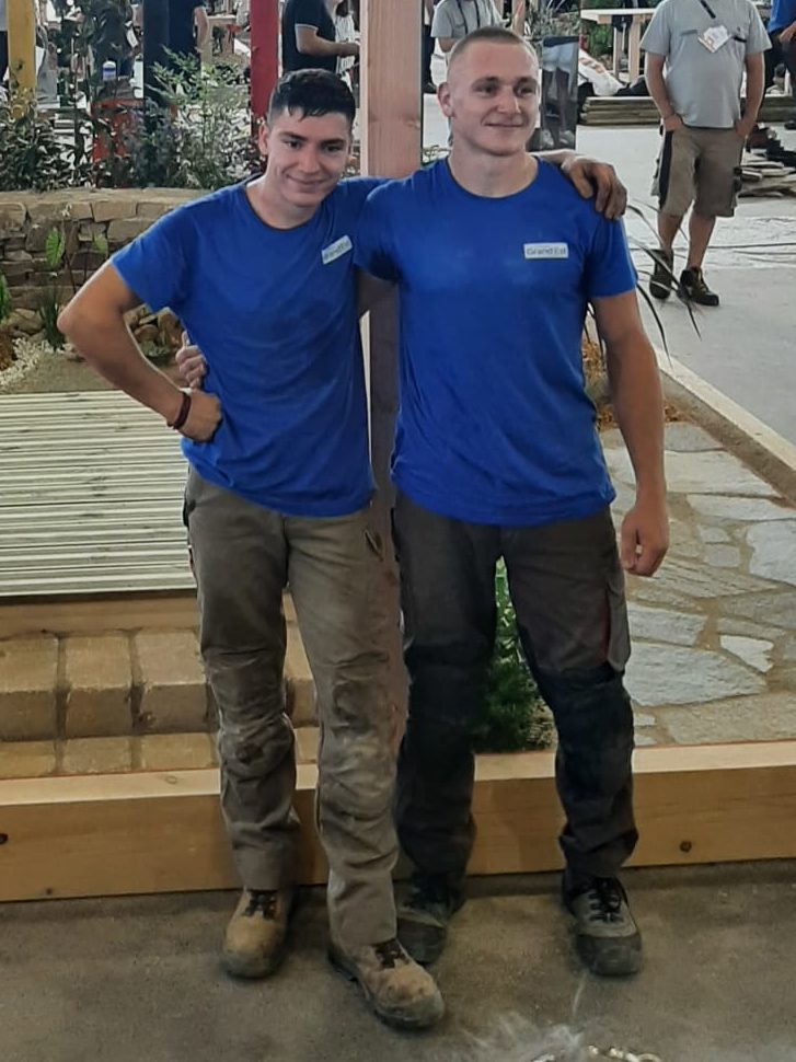 Thomas Costa et Julian Chenot aux Worldskills France.
