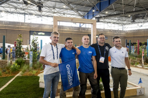 Finales Worldskills France : Deux paysagistes de l'école de Roville-aux-Chênes décrochent l'or