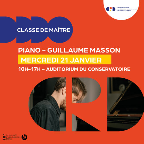 Classe de maître piano Guillaume  Masson