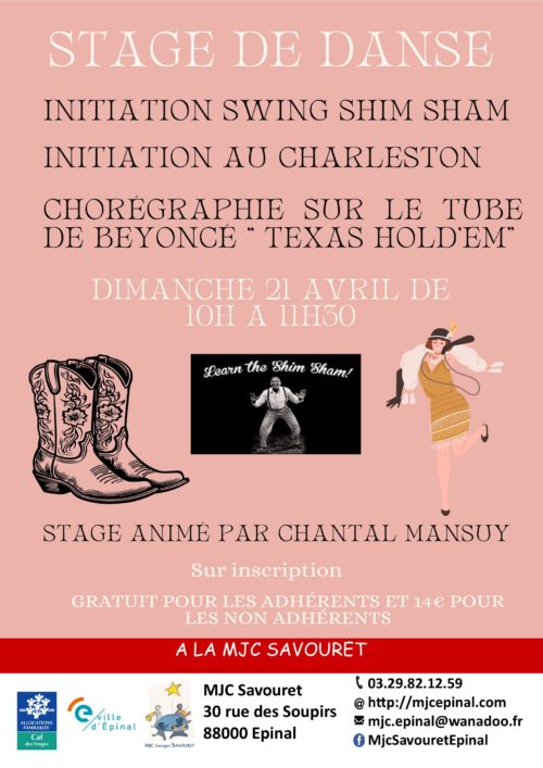 Stage de danse animé par Chantal MANSUY