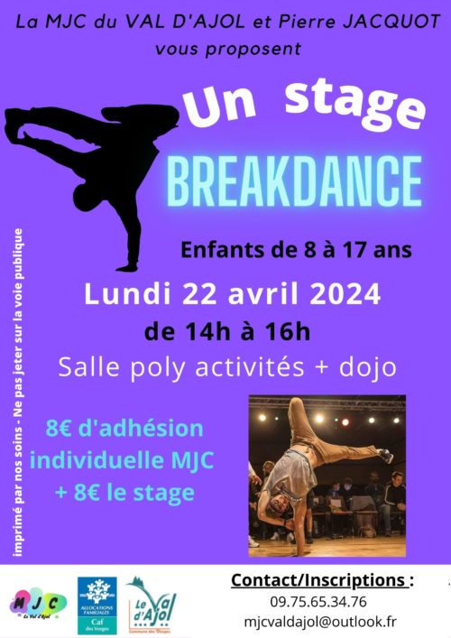 Stage de breakdance