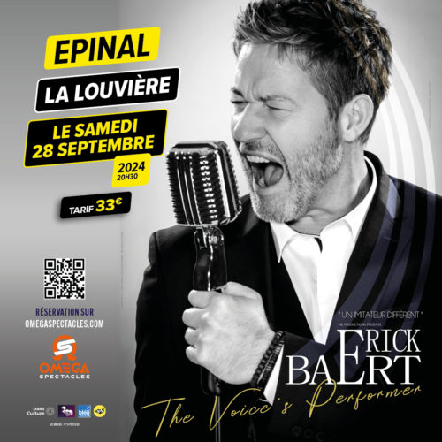 ERICK BAERT – The Voice’s Performer à La Louvière Epinal