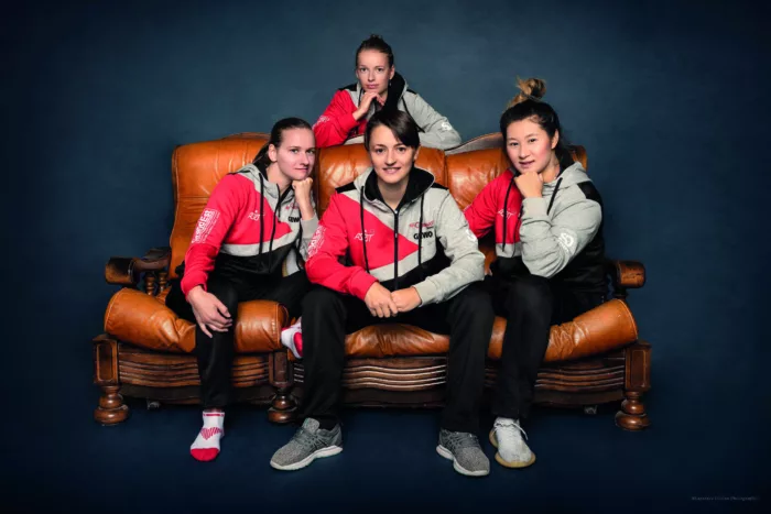 Tennis de table : les filles d'Étival-Clairefontaine en mission pour décrocher leur place en finale