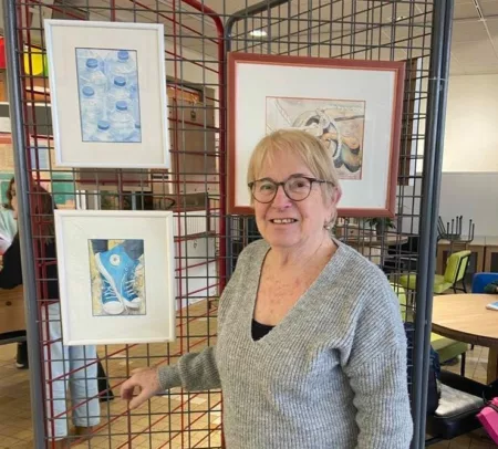 Rétrospective des aquarelles de Marie-Claude Papkoff à Épinal