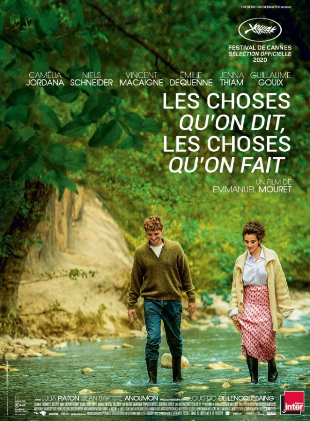Affiche-Les choses qu'on dit les choses qu'on fait