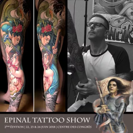 Convention-Tatouage-Epinal-Tattoo-Show-Tatoueur-Artistes-HENRIK GRYSBJERG-HENRIK TATTOO - FRANCE