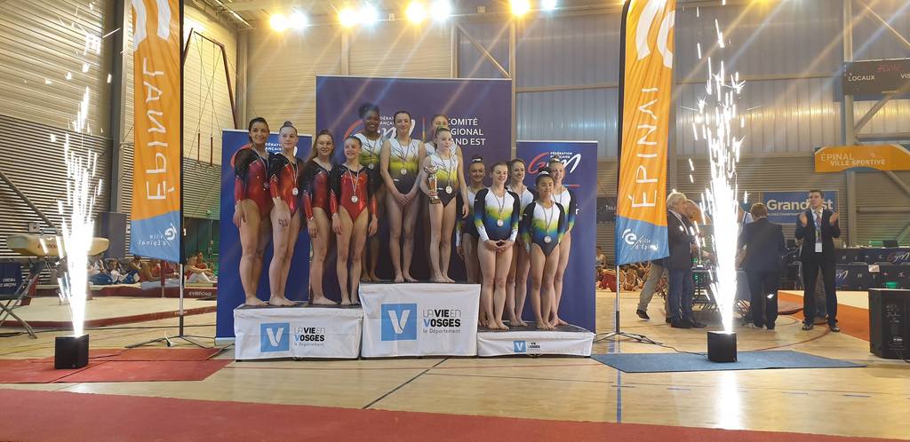 Equipe Division Nationale 2 Championne du Grand Est 27 avril 2019