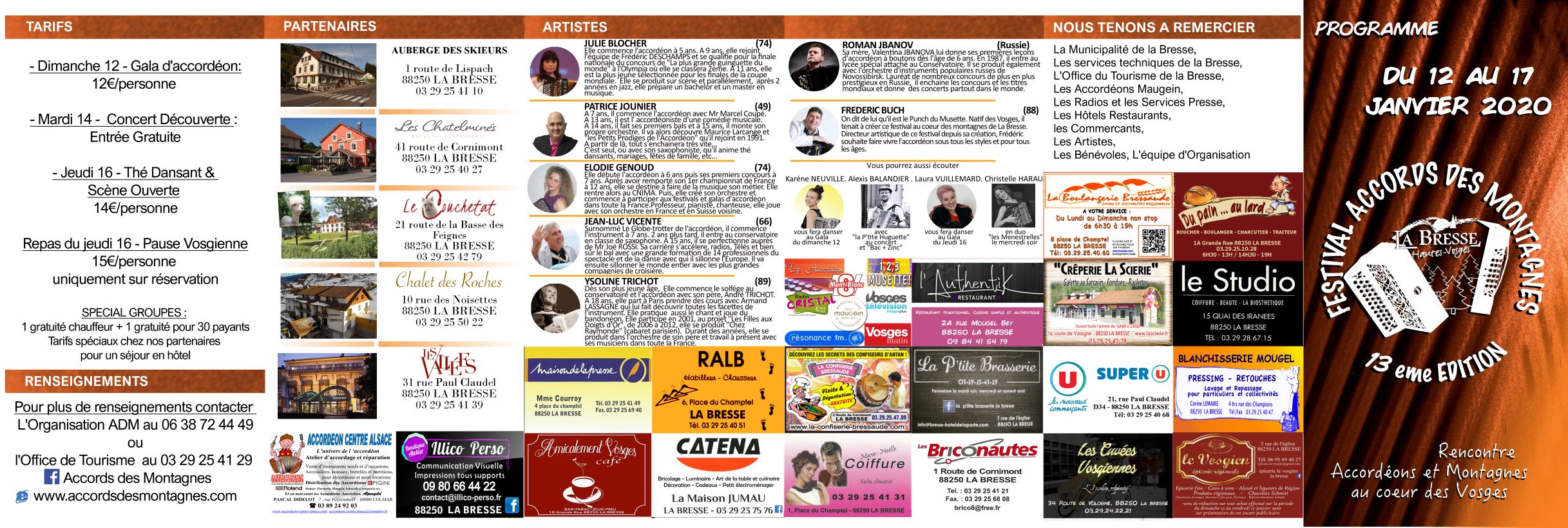 PROGRAMME ADM 2020 PAGE 1 OUTSIDE L