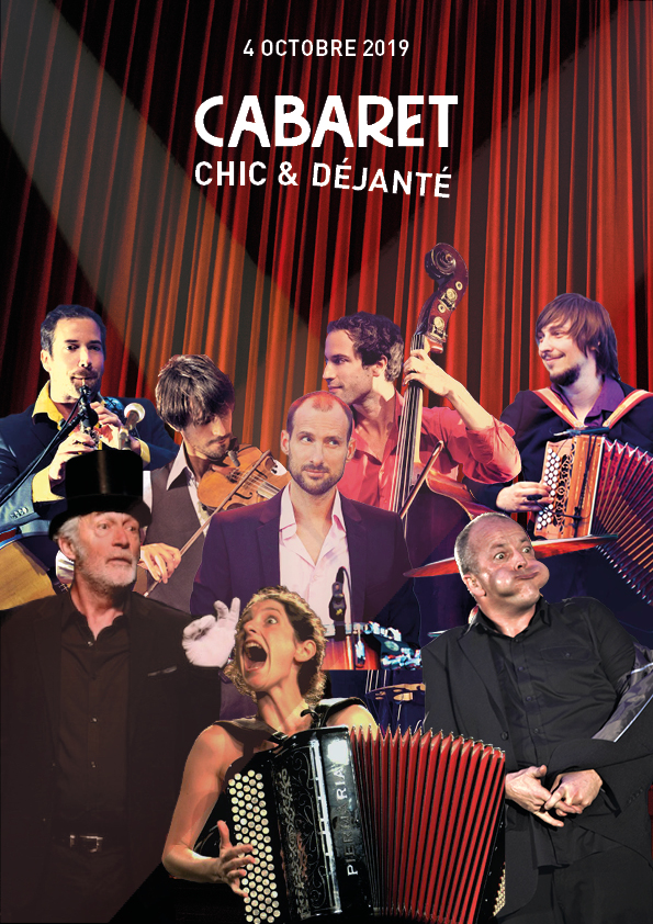affiche cabaret chic et déjanté