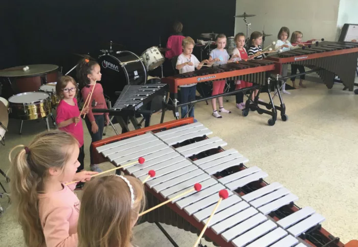"Premières notes" en public pour les élèves de l'École des Arts, Vallons des Vosges à Fontenay