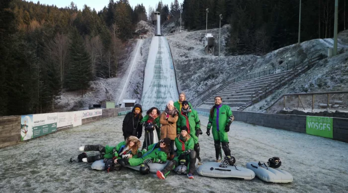 Airboard : une glisse étonnante à essayer cet hiver à Gérardmer !