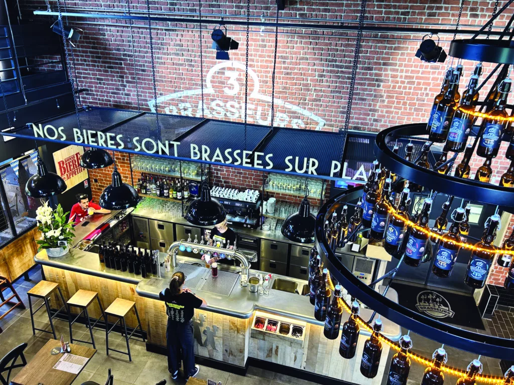 3 Brasseurs, tout un concept