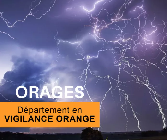 Alerte orages et grêle : Météo France place les Vosges en vigilance orange !