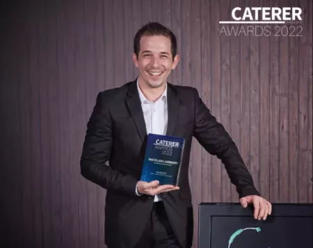 Caterer Awards : le Spinalien Nicolas Lambert élu chef de l'année 2022 !