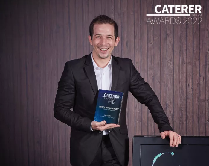 Caterer Awards : le Spinalien Nicolas Lambert élu chef de l'année 2022 !