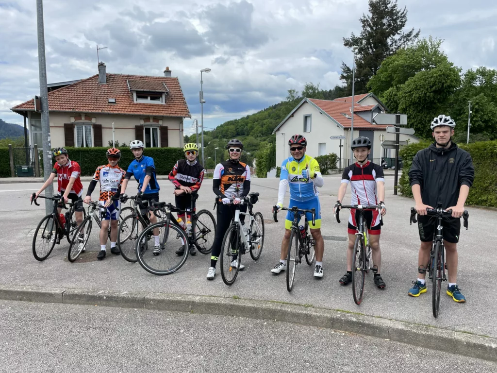 Les lycées et Alexandre Martin, durant les entrainements